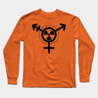 Trans Radiation (Alternate) - "Age of Sin" - Black Long Sleeve T-Shirt